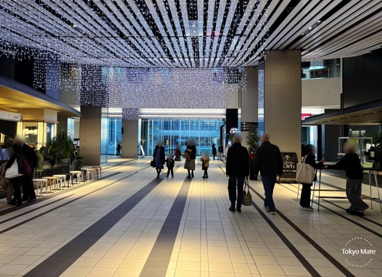 Shibuya Hikarie 11F observation deck accessible indoors even on rainy days