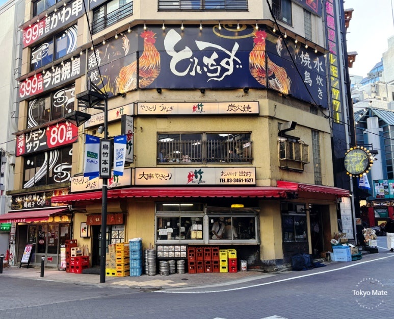 Toritake Main Branch yakitori jumbo skewers