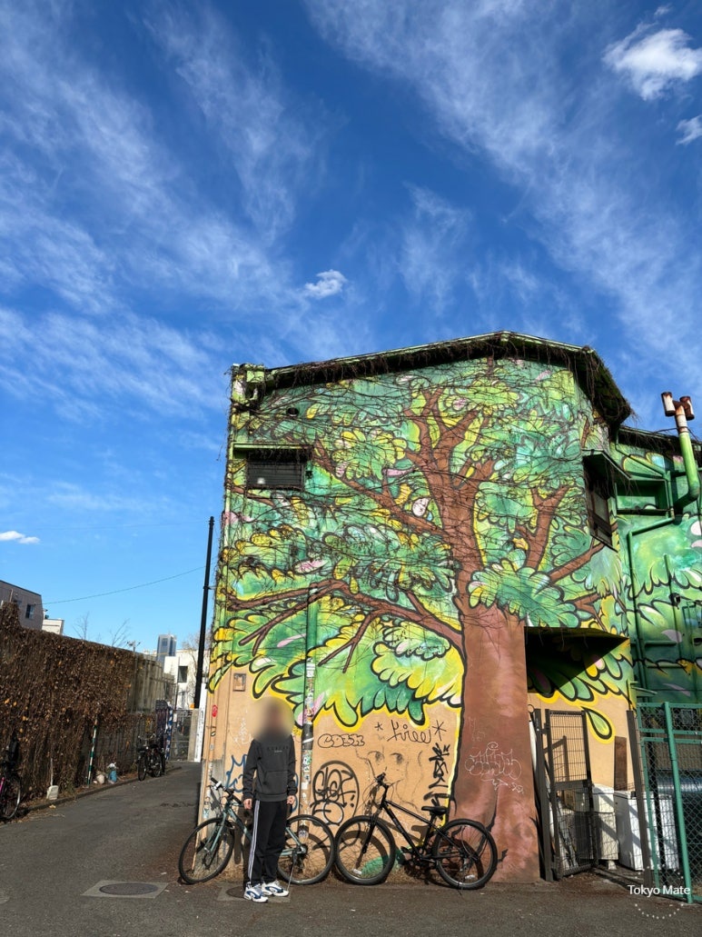 Shimokitazawa alley mural Bocchi the Rock! pilgrimage site