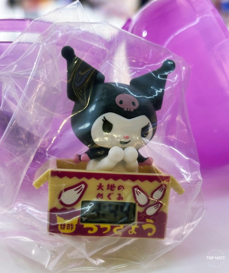 Working Kuromi digital clock from gashapon