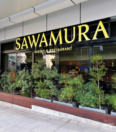 Sawamura NEWoMan Shinjuku restaurant interior