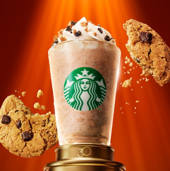 Starbucks Japan 30th anniversary Cookie Frappuccino official image
