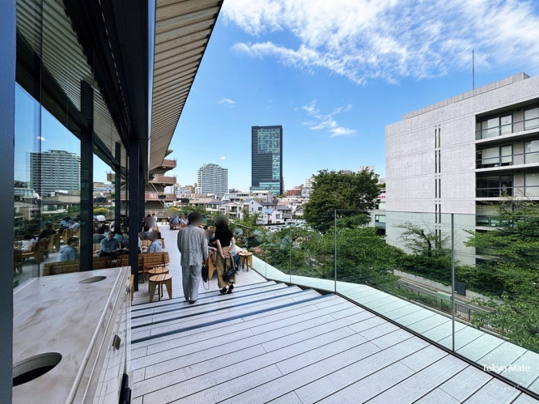 Starbucks Reserve Roastery Tokyo 3F terrace