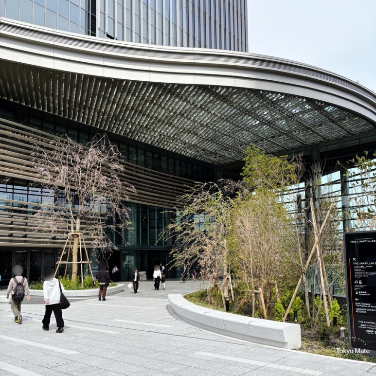 THE LINKPILLAR 2 MIMURE exterior at Takanawa Gateway City