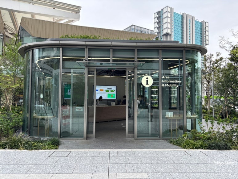 Area Information & Mobility center at Takanawa Gateway City