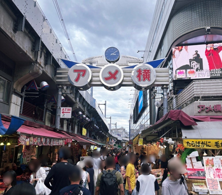 Ueno Ameyoko Market, great for daytime visits