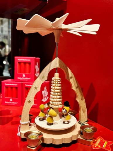 German-style wooden nutcracker at Tokyo Christmas Market