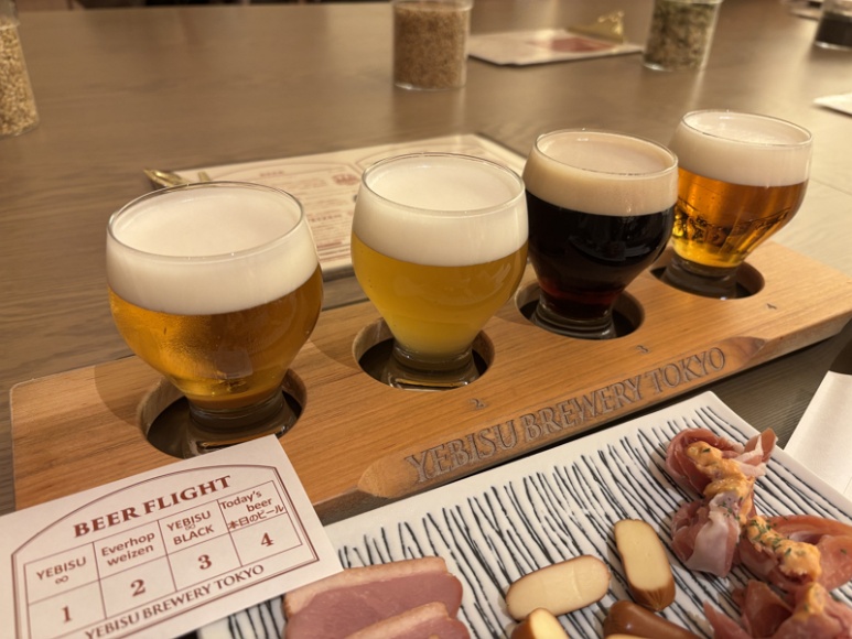 Yebisu Brewery Tokyo beer inside Ebisu Garden Place, great for daytime visits