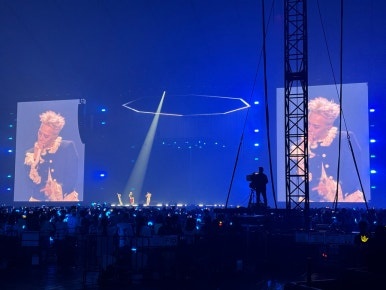 Tokyo Dome concert venue interior