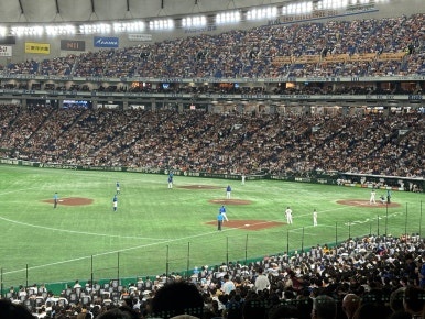 Tokyo Dome Yomiuri Giants cheering