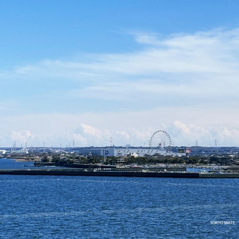 Strong sea breeze in February Disney (Maihama), padding essential