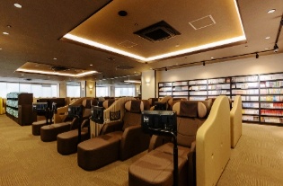 Toyosu Manyo Club relaxation lounge 1