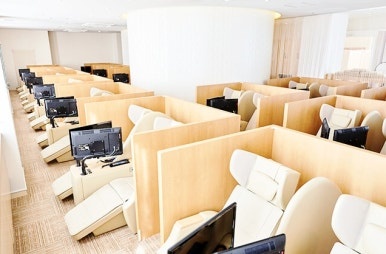 Ikebukuro Timezu Spa Resta relaxation lounge 2