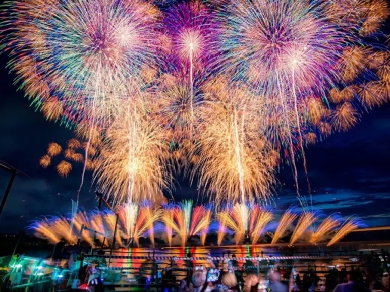 Tokyo late July weather heat wave fireworks