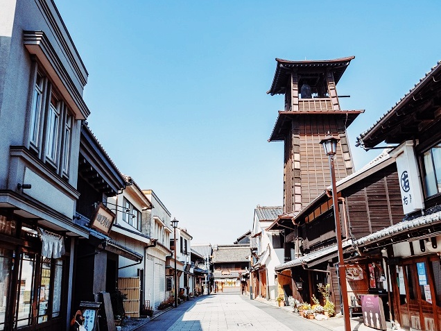 Kawagoe Tokyo suburb small city Little Edo