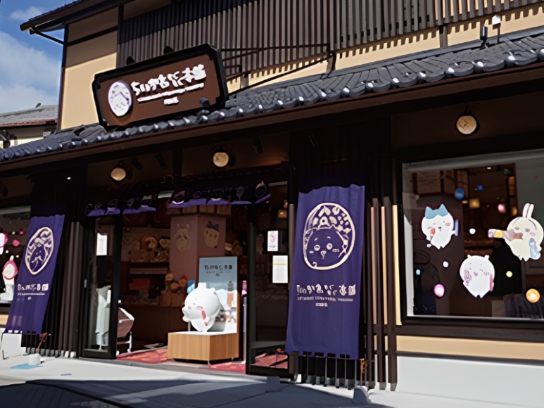 Kawagoe Mogumogu Honpo Chiikawa store front