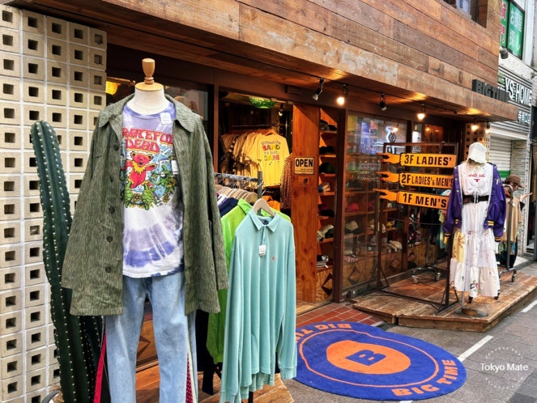 Koenji vintage shopping alley tour