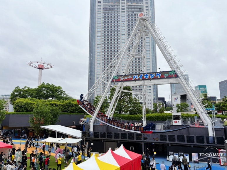 Tokyo Golden Week weather, Tokyo Dome City in May