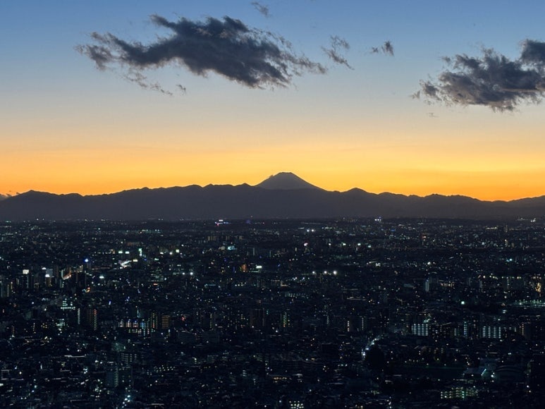 Mt. Fuji sunset