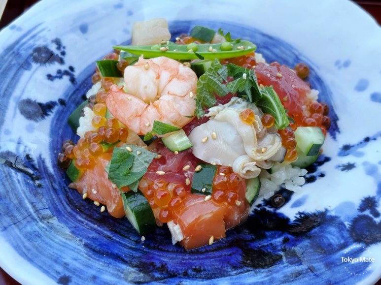 HAL YAMASHITA special seafood chirashi sushi