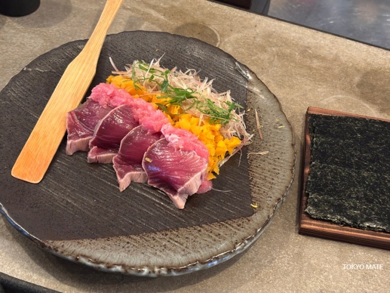 Aburi torotaku half size at Maguro Mart