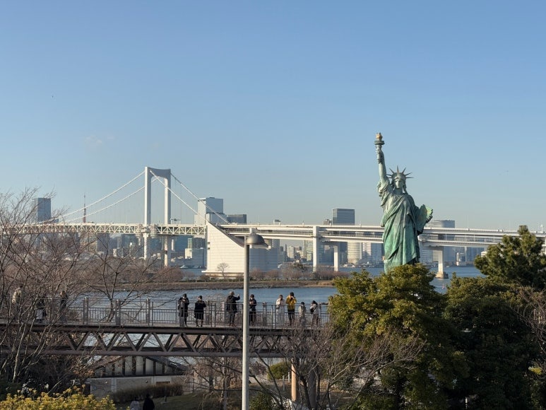 Odaiba Deck waterfront area