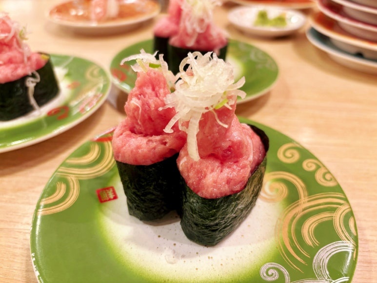 Triton conveyor belt sushi restaurant at Solamachi