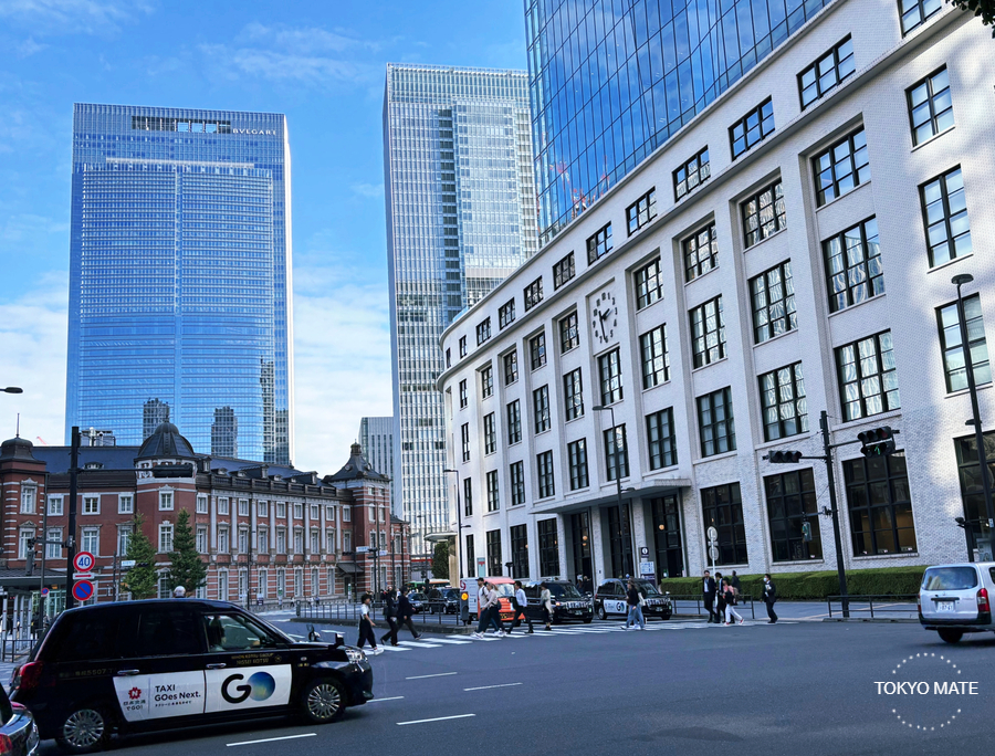 JP Tower KITTE exterior at Tokyo Station Marunouchi South Exit