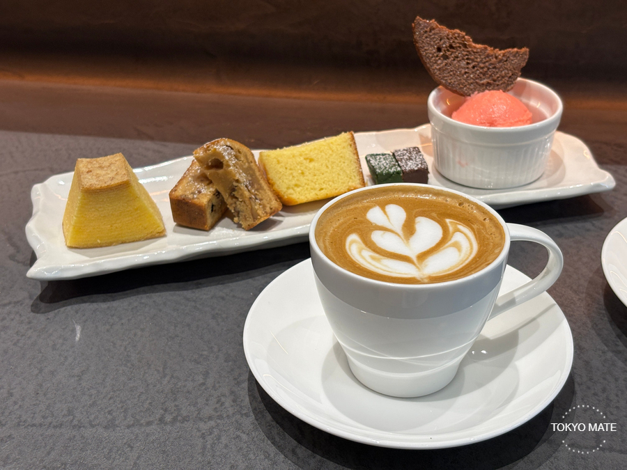 Jiichiro cafe Tabekurabe comparison plate