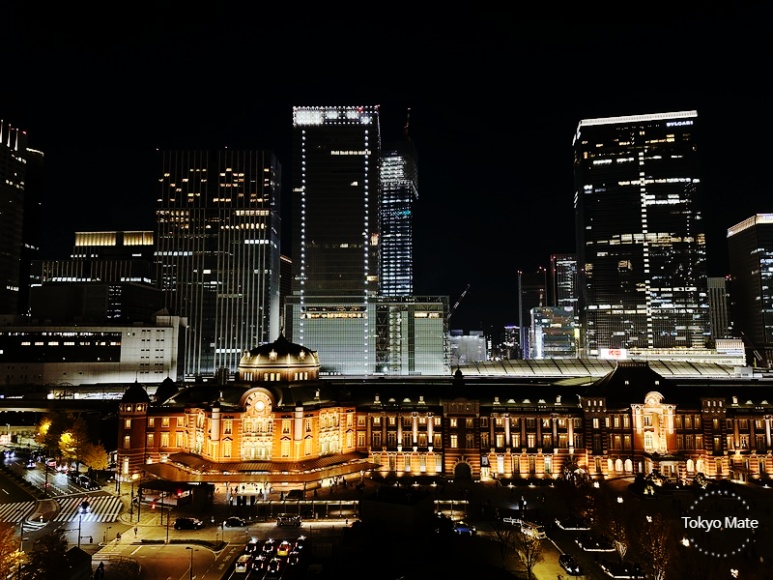Shin-Marunouchi Building Terrace Night View