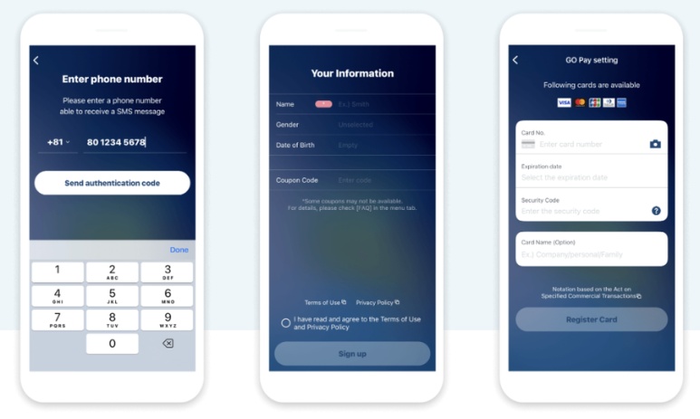 在GO Pay绑定信用卡的方法与绑定错误的处理