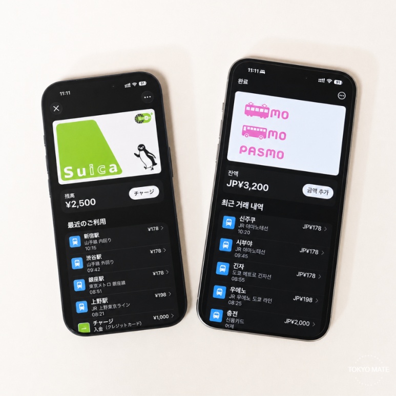 Issuing Mobile Suica and Pasmo on an iPhone