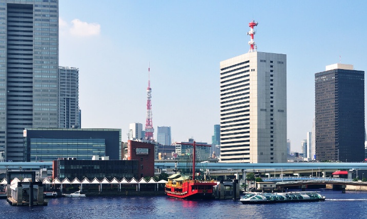 Tokyo Cruise Hinode Pier for the Hotaluna to Odaiba