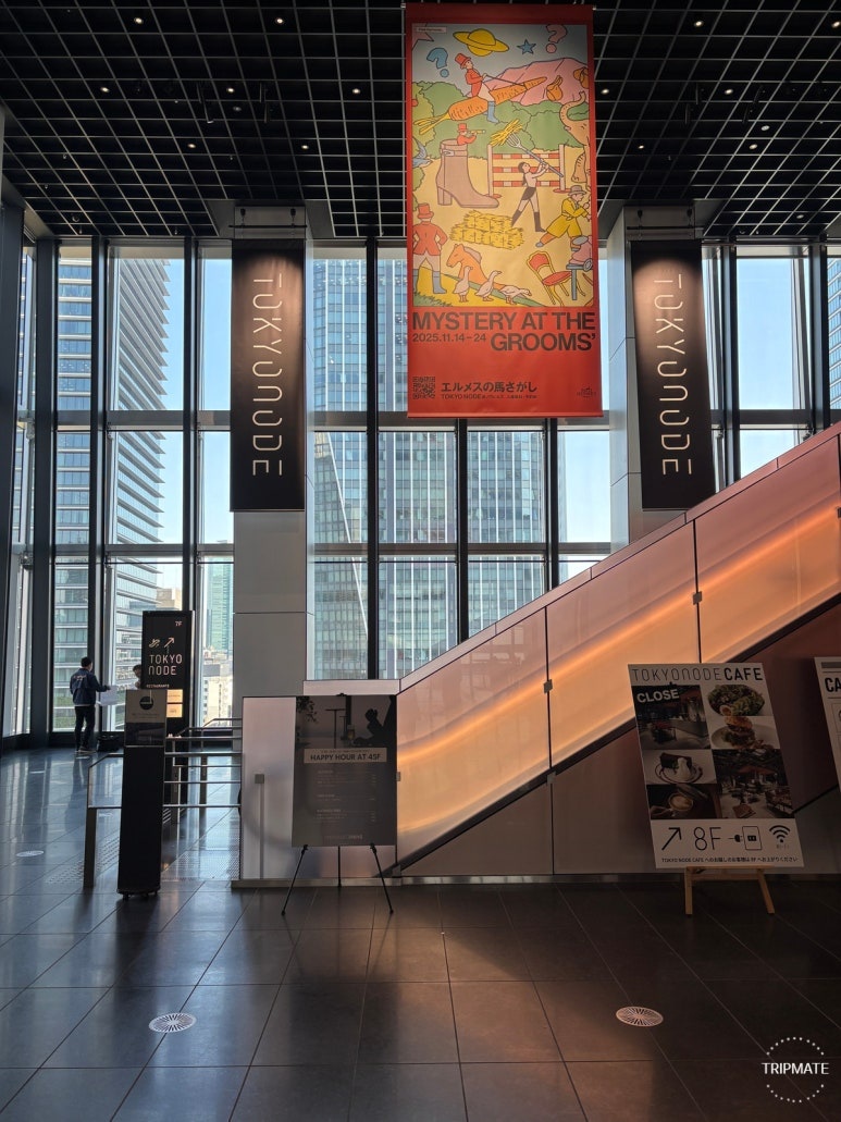 Toranomon Hills 8F TOKYO NODE Entrance High-Rise Elevator Transfer Area