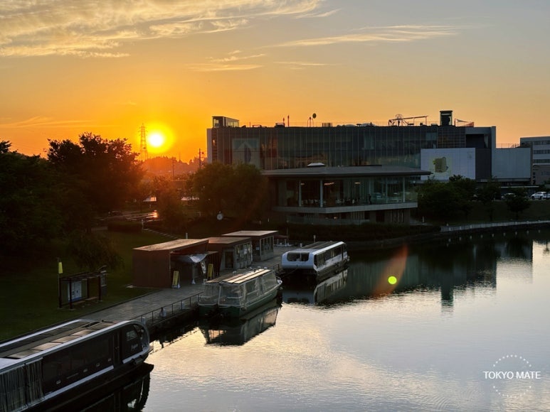 Toyama Prefectural Museum of Art and canal cruise sights