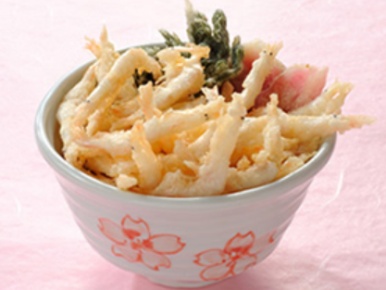 Shiroebitei white shrimp rice bowl