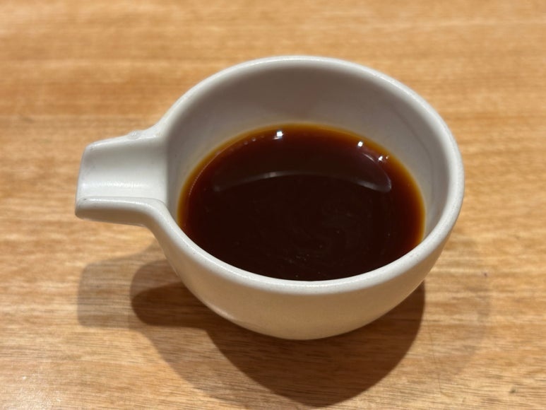 Tsujihan kaisendon egg yolk soy sauce