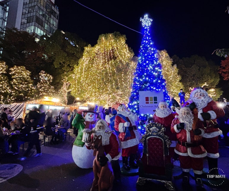 圣诞老人打卡点