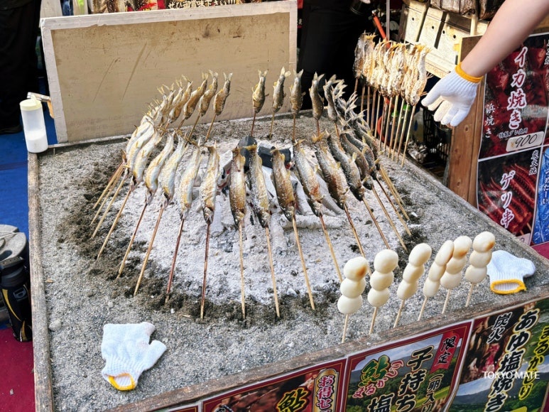 Ueno Summer Festival ennichi lakeside stalls