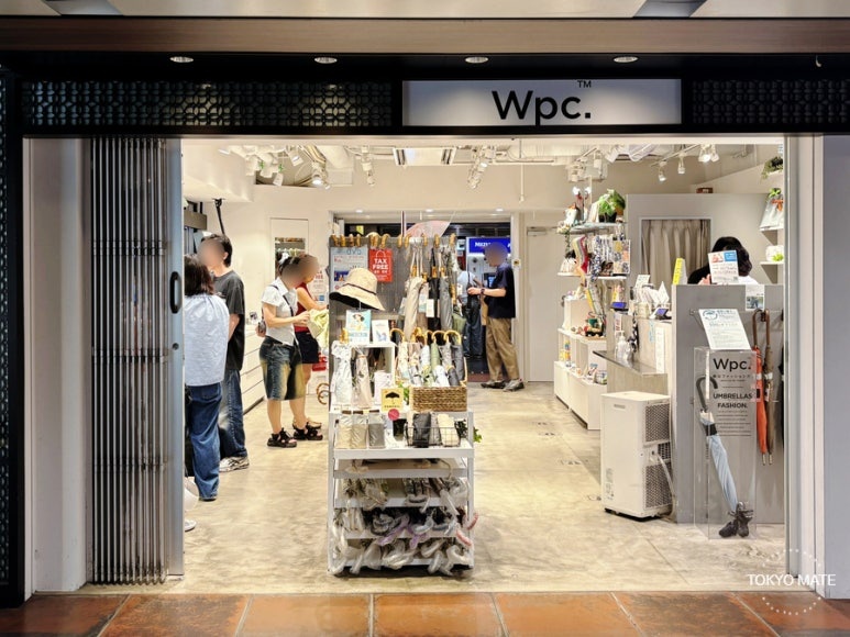 The Wpc. Echika fit Ginza flagship store in front of Ginza Station Exit C4