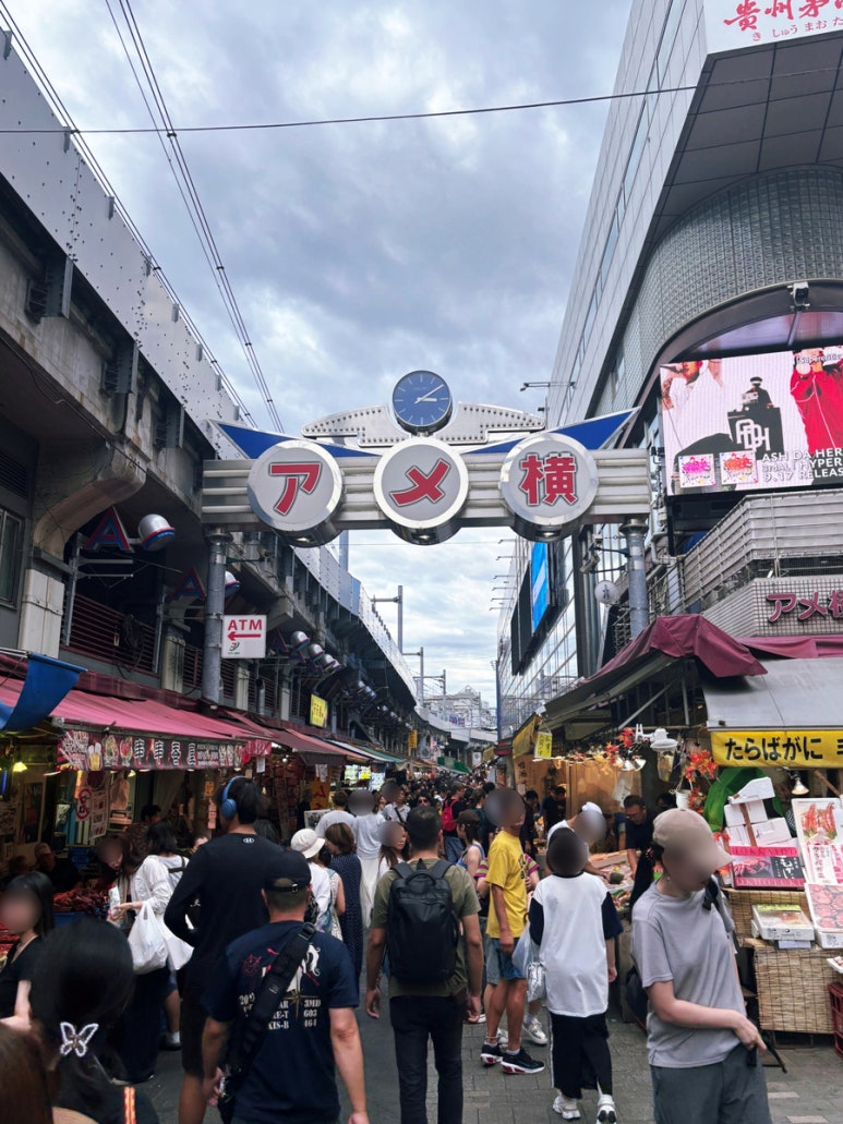 Ameyoko Market bustling scene